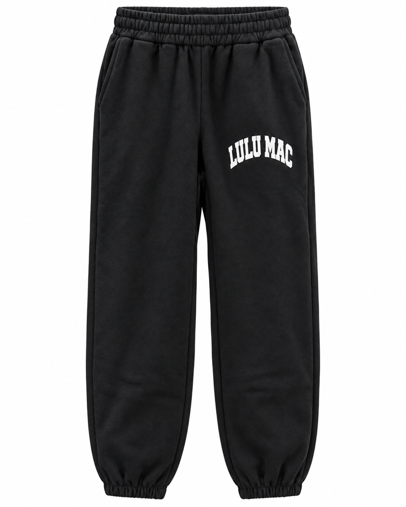 LuLu Mac Puff Pant in Black White