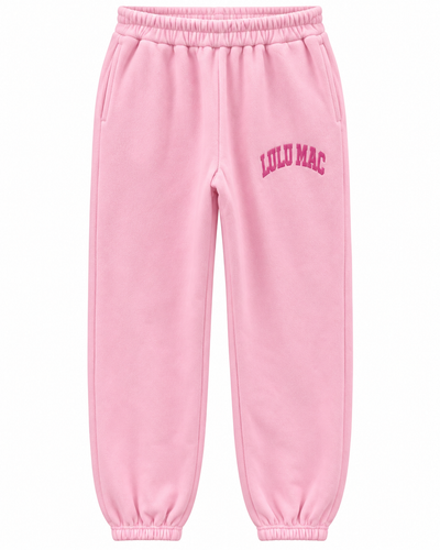 LuLu Mac Puff Pant in Light Pink Bubblegum