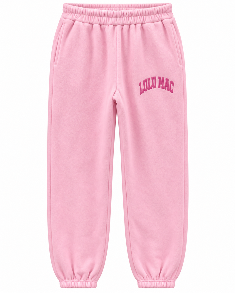 LuLu Mac Puff Pant in Light Pink Bubblegum